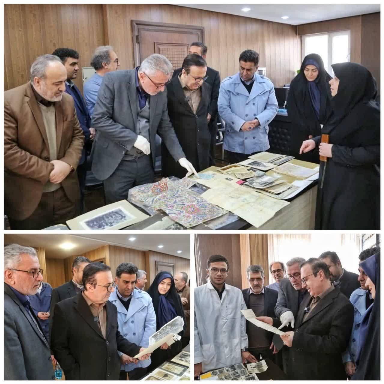 بازدید استاندار قزوین از مدیریت اسناد و کتابخانه ملی استان