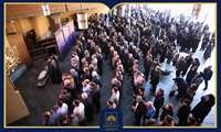 گزارش تصویری | پیکر کامران فانی از سازمان اسناد و کتابخانه ملی ایران تشییع شد