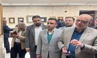 سومین نمایشگاه هنرهای تجسمی ایثار منطقه ۴ کشور در مدیریت اسناد و کتابخانه ملی منطقه جنوب کشور