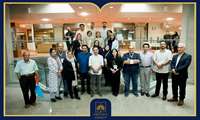 گزارش تصویری | بازدید اعضای سابق مجامع کانون‌های فرهنگی و هنری دانشجویان کشور از کتابخانه ملی ایران