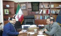 بازدید مهندس پناهی مشاور استاندار و مدیرکل حراست استانداری گیلان از سازمان اسناد و کتابخانه ملی استان 