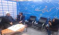 بازدید مدیر مرکز جنوب شرق از سومین نمایشگاه خبرگزاری ها و مطبوعات کرمان