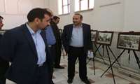برپایی نمایشگاه تصاویر انقلاب اسلامی در اداره کل فنی و حرفه ای استان توسط مرکز جنوب شرق 