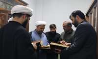 بازدید مدیر منطقه شرق کشور از مدرسه علمیه عالی نواب مشهد