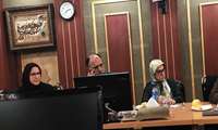 دیدار دکتر حساس خواه مدیر سازمان اسناد و کتابخانه ملی گیلان با وزیر علوم ، تحقیقات و فناوری