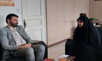 نشست مدیر مرکز اسناد و کتابخانه ملی شرق کشور با مدیر کل بنیاد شهید و امور ایثارگران خراسان رضوی