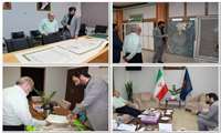 بازدید معاون اسبق سازمان صدا و سیمای جمهوری اسلامی ایران از مرکز اسناد و کتابخانه ملی شرق کشور