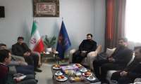 دیدار و گفتگو با رئیس و جمعی از هیات مدیره انجمن کتابداری خراسان