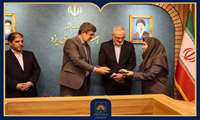 مراسم تودیع و معارفه مدیر جدید مرکز اسناد و کتابخانه ملی استان یزد