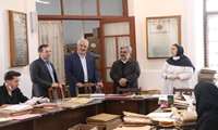 بازدید فرماندار تبریز از مدیریت اسناد ملی شمال غرب کشور و قدردانی از اقدامات انجام گرفته