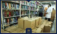 اهدای بیش از هفت هزار جلد کتاب و منابع غیرکتابی به استان همدان