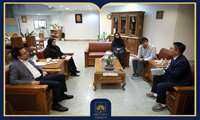 دیدار رایزن فرهنگی سفارت کره جنوبی با مسئولان سازمان اسناد و کتابخانه ملی ایران