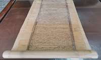 طومار ۱۵۸ ساله شجره‌نامه سادات تویسرکان به مدیریت اسناد و کتابخانه ملی منطقه غرب کشور اهدا شد