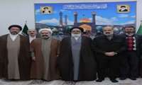  دیدار  آقای دانشی با حضرت آیت الله سعیدی به مناسبت سی و یکمین دوره هفته کتاب
