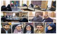 بازدید رییس و اعضای کمیسیون فرهنگی شورای اسلامی شهر قزوین از مرکز اسناد و کتابخانه ملی استان قزوین