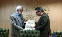 دیدار رئیس و مدیران سازمان ثبت اسناد و املاک کشور با رئیس سازمان اسناد و کتابخانه ملی ایران
