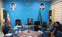 دیدار مسئولین دفتر تاریخ شفاهی شهرستان مهریز با مدیر اسناد و کتابخانه ملی استان یزد