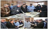 بازدید استاندار قزوین از مدیریت اسناد و کتابخانه ملی استان
