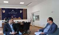 مدیر اسناد و کتابخانه ملی استان یزد با رئیس سازمان مدیریت و برنامه ریزی استان دیدار نمود.