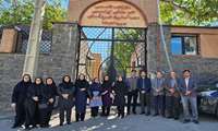 بازدید کارکنان مدیریت اسناد و کتابخانه ملی منطقه غرب کشور از موزه سلامت همدان