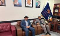 بازدید مدیرکل فنی و حرفه ای استان گیلان از مرکز اسناد و کتابخانه ملی گیلان