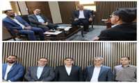مدیر اسناد و کتابخانه ملی استان یزد با فرماندار شهرستان بافق دیدار نمود.