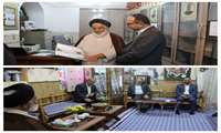 بازدید مدیر اسناد و کتابخانه ملی استان یزد از موسسه خیریه فرهنگی مذهبی بیت الرضا(ع)شهرستان بافق