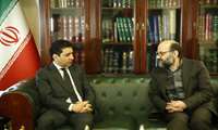 سفیر ارمنستان با رئیس سازمان اسناد و کتابخانه ملی ایران دیدار کرد