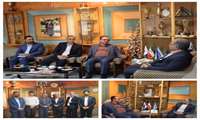 در راستای گسترش همکاری های فرهنگی مدیر کل اسناد و کتابخانه ملی استان یزد با مدیر عامل کارخانجات شهید قندی یزد دیدار نمود.
