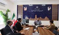 مدیر کل اسناد و کتابخانه ملی استان یزد با رئیس سازمان مدیریت و برنامه ریزی استان دیدار نمود.