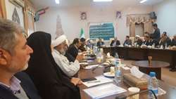 سخنرانی مدیر اسناد و کتابخانه ملی زاهدان در جلسه شورای فرهنگ عمومی با حضور وزیر فرهنگ و ارشاد اسلامی