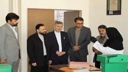 بازدید مدیرکل دیوان محاسبات استان خراسان رضوی از مرکز اسناد و کتابخانه ملی شرق کشور