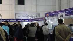 حضور مدیریت اسناد و کتابخانه ملی خراسان رضوی در چهاردهمین نمایشگاه کتاب ناشران ایران در مشهد