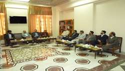 بازدید جناب آقای دکتر صلاحی از سازمان اسناد، کتابخانه ها و موزه های آستان قدس رضوی