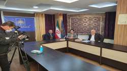 حضور دوربین سیمای قزوین در مدیریت سازمان اسناد و کتابخانه ملی استان قزوین