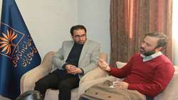 بازدید سردبیر خبرگزاری کتاب ایران (ایبنا) از مرکز اسناد و کتابخانه ملی شرق کشور