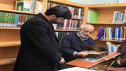 بازدید از کتابخانه تخصصی امیرالمومنین (ع) و کتابخانه تخصصی حضرت زهرا (س)