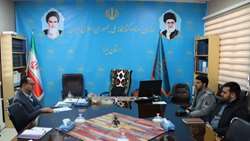دیدار مسئولین دفتر تاریخ شفاهی شهرستان مهریز با مدیر اسناد و کتابخانه ملی استان یزد