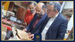 بازدید رئیس سازمان اسناد و کتابخانه ملی ایران از مجموعه نفیس نسخ خطی در تاشکند