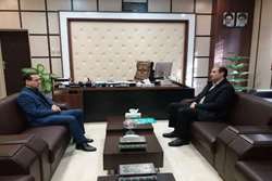 دیدار مدیر اسناد و کتابخانه ملی شمال غرب با مدیرکل دیوان محاسبات استان آذربایجان شرقی