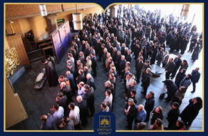 گزارش تصویری | پیکر کامران فانی از سازمان اسناد و کتابخانه ملی ایران تشییع شد